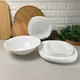 Столовый квадратный белый сервиз Luminarc Carine White 19 пр (N2185) - изображение 3