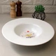 Белая тарелка для ризотто Bormioli Rocco Grangusto 27 см, Тарелка Шляпа для Пасты - изображение 5