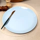 Бирюзовая подставная тарелка Luminarc Diwali Light Blue 270 мм (P2015) - изображение 5