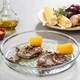 Круглая стеклянная форма-гриль для запекания 32 см BORCAM GRILL - изображение 2