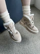 Женские зимние ботинки ShoesBand Песочного цвета натуральная замша 36 (23 см) (S39201з) - изображение 1