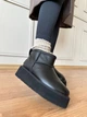 Жіночі зимові уггі ShoesBand Чорні натуральна шкіра флотар 40 (25,5-26 см) (S39171з) - зображення 1