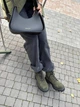 Жіночі черевики демісезонні ShoesBand Колір хакі натуральна замша 36 (23,5 см) (S62051д) - зображення 3