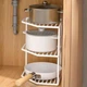 Полиця-органайзер кухонна Storage Rack 3 яруси 25 х 25 х 36 см (M50210-M) - зображення 3