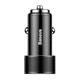 АЗУ Baseus Car Charger Small Screw Series 2xUSB 3.4A + Lightning Cable, Black (TZXLD-A01) - изображение 3