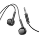 Наушники пластиковые BOROFONE BM76 Ocean universal with mic черные - изображение 1