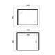Зеркало Qtap Cardinal 1000х800 с LED-подсветкой Touch, с антизапотеванием, с диммером, регулировка температуры цвета (3000-6500K) QT0478C10080 - изображение 2