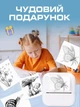 Минипринтер для телефона печати фотографий наклеек портативный термопринтер UnA + Подарок фломастеры маленький с блютузом без чернил для детей белый с розовым (126.0001) - изображение 6