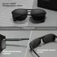 Мужские поляризационные солнцезащитные очки KINGSEVEN 790 Black Gradient Brown - изображение 5