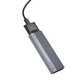 Внешний карман для SSD M.2 HOCO Enclosure (SATA, USB 3.1, 6 Gbps, Metal). Gray - изображение 4