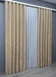 Комплект готовых штор VR-Textil Жаккард Sultan № 871ш Бежевый 150х275 см 2 шт (30-648) - изображение 4