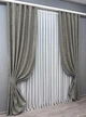 Комплект готовых штор VR-Textil Жаккард Sultan № 875ш Серый 150х285 см 2 шт (33-0627) - изображение 3