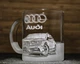 Чашка для чая и кофе с гравировкой автомобиля и логотипа Audi A4 Ауди - изображение 3