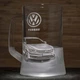 Пивний келих з гравіюванням автомобіля Volkswagen Passat B7 Фольксваген Пассат - подарунок для автомобіліста - зображення 2