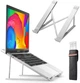 Подставка для ноутбука Choetech Foldable Silver (H055-GY) - изображение 2