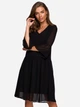 Sukienka trapezowa damska Stylove S236 235480 S Czarna (5903068498831) - obraz 1
