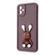 Чохол мультяшний з фігурками WAVE Pretty Things Case для Samsung Galaxy A05 brown/rabbit - зображення 1