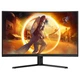Монітор 31.5" AOC CQ32G4VE, VA, QHD, 180Гц, 0,5 мс, вигнутий, 2хHDMI, DP, чорно-сірий - зображення 1