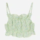 Топ женский H&M 060968554_lightgreen 42 Салатовый/Цветы (6666000338655) - изображение 1