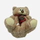 Kapcie pluszowe damskie Mad House Balu 37-39 Beżowe (6397233933187) - obraz 5