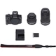 Цифрова камера Canon EOS R50 + RF-S 18-45 IS STM + RF-S 55-210 IS STM Black - зображення 2