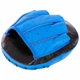 Лапа изогнутая для бокса и единоборств кожаная Fairtex 9483 2шт в комплекте Black-Blue - изображение 3