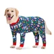 Післяопераційна попона для собак MIAODODO D15 Christmas tree Fawn, XL - зображення 1