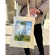 Екошопер BookOpt ВК4087 MONET Жінка з парасолькою бежевий - изображение 10
