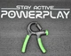 Еспандер кистьовий PowerPlay PP-4323 з регульованим навантаженням 10-40 кг. Strength Grip Чорно-зелений - изображение 9