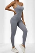Спортивный комбинезон женский LILAFIT Серый S (LFJ000041) - изображение 4