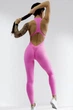 Спортивный комбинезон женский LILAFIT для гимнастики йоги фитнеса розовый M (LFJ000019) - изображение 3
