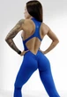 Спортивный комбинезон женский LILAFIT для гимнастики йоги фитнеса синий M (LFJ000018) - изображение 3
