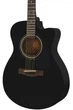 Акустическая гитара Yamaha FS100C Black - изображение 3