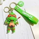 Брелок Черепашки ниндзя Микеланджело Майки Ninja Turtles Michelangelo детский брелок на рюкзак, ключи 6,5 см - изображение 7