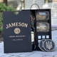Подарочный набор для виски Jameson, два стакана, камни для виски, Без алкоголя, AUTO COMFORT - изображение 2