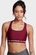 Жіночий бордовий топ UA Crossback Mid Bra Under Armour XL 1361034-625 - изображение 1