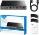 Коммутатор Cudy GS1024 24 порта Гигабит Металлический Переключатель черный (LKMTR_838084) - изображение 4