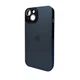 Захисний чохол-накладка AG Glass Sapphire Frame MagSafe Logo Apple iPhone 14 Gun Grey (AGSappiFRP14Grey) - зображення 1
