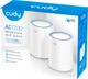 Mesh WiFi система роутеров Cudy M1200 2-pack AC1200 Wi-Fi Solution 2.4 ГГц/5 ГГц White (M1200(2-PACK)) - изображение 6