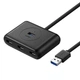 USB-хаб UGREEN USB 3.0 Hub 0.5m (Black) - зображення 1