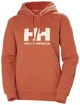 Кофта женские Helly Hansen Logo Hoodie S Помаранчевий 33978-179 - изображение 2