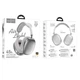 Навушники HOCO W35 Air Triumph BT headset Silver (6942007616348) - изображение 3