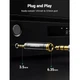 Перехідник UGREEN AV168 3.5mm Male to 6.35mm Female Adapter 1pcs(UGR-60711) (UGR-60711) - зображення 5