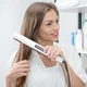 Плойка HOCO HP41 Straight and curly hair dual-purpose hair straightener(EU) White - изображение 8
