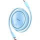 Кабель Baseus Free2Draw Mini Retractable Charging Cable Type-C to Type-C 100W 1m Galaxy Blue (P10364500311-00) - изображение 1