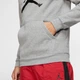 Бомбер мужской Jordan M J Jumpman Logo Flc Po M Сірий AV3145-091 - изображение 5