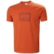 Футболка мужская Helly Hansen T-Shirt In Morbido Cotone Hh Box M Помаранчевий 53285-179 - изображение 1