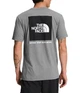 Футболка чоловіча The North Face Short-Sleeve Box Nse Heathered T-Shirt L Сірий NF0A812HGVD - зображення 2