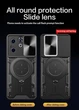 Чохол Magnetic Shield для Infinix Smart 8/X6525 бампер протиударний з підставкою кільцем Black - зображення 5