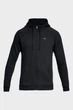 Кофта мужская Under Armour Rival Fleece Fz Hoody S Чорний 1320737-001 - изображение 4